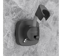 FERCOSEN Soporte Giratorio 360° Para Ducha Con Ventosa | Capacidad De Carga 10 kg, Montaje En Segundos | Soporte Antideslizante Resistente A La Oxidación (Gris)
