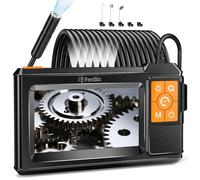 Ferdiiz Camara Endoscopica, Endoscopio Camara de Inspeccion con Pantalla de 4,3 Pulgadas, Resolución 1920P, IP67 Impermeable, Batería 2600mAh, Ideal para Inspección de Tuberías Máquinas(10M)
