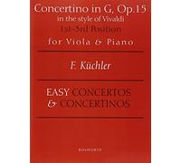 Ferdinand kuchler: concertino in g op.15 (viola/piano): 1st - 3rd Position