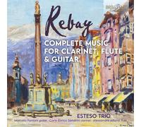 Ferdinand Rebay Rebay: Complete Music for Clarinet, Flute (CD) (Importación USA)