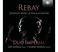Ferdinand Rebay – Música completa para viola y guitarra – CD – Edel