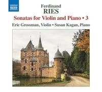 Ferdinand Ries Ferdinand Ries: Sonatas for Violin and Pia (CD) (Importación USA)