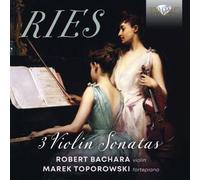 Ferdinand Ries Ries: 3 Violin Sonatas (CD) Album (Importación USA)