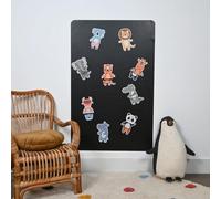 Ferflex - Juego magnético Educativo para niños - Puzzle magnético Safari de Animales - Se Puede Utilizar en Todas Las Superficies magnéticas - Juego para niños de 3 años - 20 Piezas