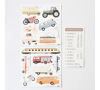 Ferflex - Juego magnético Educativo para niños - Transporte marítimo - Utilizable en Todas Las Superficies magnéticas - Juego Infantil 3 años - 45 imanes