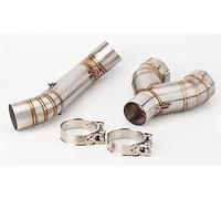 FERFXN Sistemas y Tubos de Escape para BMW para S1000RR 2010-2014 Sistema De Escape De Motocicleta Tubo De Enlace De Escape Catalizador Eliminar Tubos de Escape