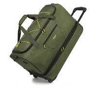 FERGÉ Bolsa de viaje grande con ruedas ampliable y compartimento para zapatos - París Trolley equipaje de mano con correas tensoras