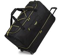 FERGÉ Bolsa de viaje grande con ruedas ampliable y compartimento para zapatos - París Trolley equipaje de mano con correas tensoras