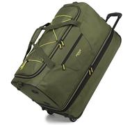 FERGÉ Bolsa de viaje XL grande con ruedas ampliable y compartimento para zapatos, con correas tensoras, equipaje suave, bolsa de viaje, Weekender Paris