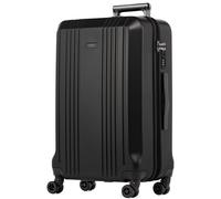 FERGÉ Maleta de Viaje Grande Cannes Spinner rigido Equipaje - 4 Ruedas giratorias Negro