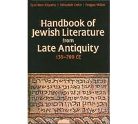 Fergus Millar Eyal Ben-E Handbook of Jewish Literature from Late An (Tapa dura)