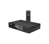 Ferguson Ariva 160 Combo FTA (Free to Air) - Receptor DVB-S2 y DVB-T2 con Full HD, H.265 HEVC, PVR, DLNA, WebApps, USB, LAN y Mando a Distancia programable RCU 161