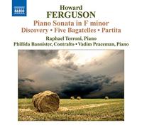 Ferguson Howard, Terroni – Sonate Pour Piano En Fa Mineur – NAXOS