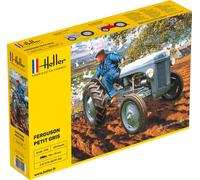 Oldtimer 1:24 Heller 81401: Tractor Ferguson TE-20 Petit Gris Bausatz