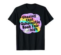 Feria del Libro Retro Mujer Lectura Profesora Bibliotecaria Camiseta