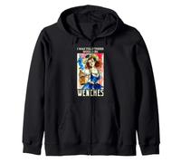 Feria del Renacimiento Wenches Humor de Taberna Medieval Sudadera con Capucha