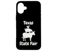 Feria Estatal de Texas Feria Ganadera Carcasa para iPhone 16 Plus