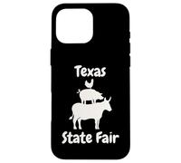 Feria Estatal de Texas Feria Ganadera Carcasa para iPhone 16 Pro MAX