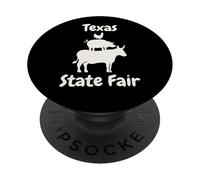 Feria Estatal de Texas Feria Ganadera PopSockets PopGrip Adhesivo