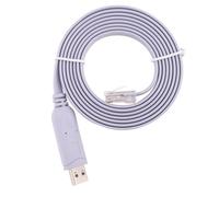 Feriany 1 unidad 1.8 M USB un RJ45 USB un RS232 Serial USB un RJ45 CAT5 Consola Adaptador para -Router