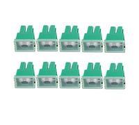 Feriany 10 x Gruen 40 A hembra macho en caja de cuchillas PAL fusible para coches