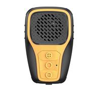 Feriany Altavoz Bluetooth sin Portátil Mini Succión Magnética Portátil IPX67 Impermeable Columna Estéreo Subwoofer Negro + Amarillo
