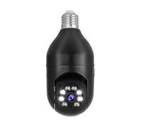 Feriany Cámara IP E27 Bombilla 1080P sin visión color seguimiento automático de personas vigilancia video cámaras PTZ