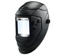 Feriany de Soldadura con 4 Sensores Cascos con Lentes de ProteccióN AutomáTica Oscurecimiento AutomáTico MáScara de Soldador EléCtrico de Rango Ajustable