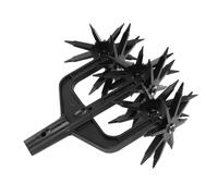 Feriany Escarificador de para herramientas de jardinería 2 en 1, escarificador, rototiller ventilado