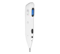 Feriany - Estimulador de punto de acupuntura, aparato de masaje con pluma de pezo eléctrico aparato de diagnóstico de terapia de mérida, punto de acupuntura, sin agujas fácil de usar (508BH)