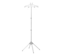 Feriany Expositor Percha Prenda Plegable Trípode Vapor Percha Plancha Percha Per