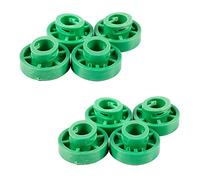 Feriany Juego de 8 rodillos guía para elevalunas delantero para 9-5 9-3 900