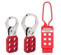 Feriany Lockout Tagout Hasp Set - Lock Out Tag Out Hasp Hasp Hasp Candado Soporte de Candado Camlock Hasp Bloqueo de Seguridad