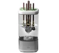Feriany Máquina de limpieza de brochas de maquillaje eléctrica, lavadora y soporte automático para brochas de maquillaje, rápida y eficiente para una limpieza profunda