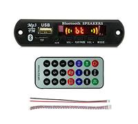 Feriany MóDulo USB MP3 Bluetooth 12V MP3 WMA Placa Decodificadora MóDulo de Audio FM AUX USB TF Radio para Altavoz de MúSica Remoto de Coche