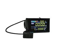 Feriany SW900 Pantalla una Color Ebike Pantalla LCD 24V / 36V / 48V / 60V / 72V E-Bike Pantalla de Panel de Medidor LCD Plug Ebike Accesorios B