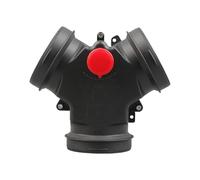 Feriany Válvula de 90 mm, ajustable, calefacción de aire, conducto de ventilación, derivación en T, conector de tubo de distribución para coche, autocaravana