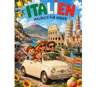 Ferien in Italien: Malbuch für Kinder