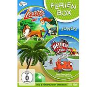 Ferienbox - Jungs (DVD: Lassie Teil 1 + Hörspiel: Helden der Stadt) [Alemania]