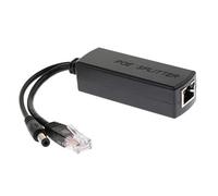 Feriuzymix IEEE 802.3af - Divisor PoE activo micro USB de alimentación a través de Ethernet de 48 V a 12 V