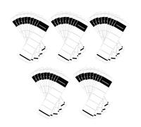 Ferizzia 50 Piezas Etiquetas Autoadhesivas para Archivadores, 5.4 x 19 cm Etiquetas para Lomo para Archivadores, Etiqueta Adhesiva, para Carpetas de 8 cm, para Oficina, Escuela, Biblioteca