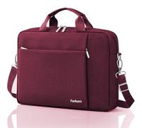 Ferkurn 17 17.3 pulgadas bolsa para ordenador portátil mujeres hombres bolsa para HP Envy Pavilion Omen/LG Gram/MSI/Dell Inspiron XPS/Lenovo Thinkpad/ASUS/Acer, correa para el hombro maletín bolsa mensajero caso grande