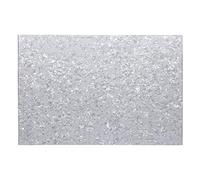 Ferleiss Hoja de material de PVC de 3 con golpeador de guitarra, sin recortar, 16.9 x 11.4 x 0.09 pulgadas, blanco perla