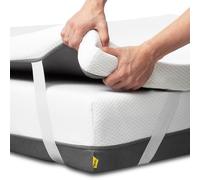 Ferlex Topper Viscoelástico 140x200 cm | 100% viscoelástica | Grosor 7CM | Fabricado en España | Sobrecolchón Transpirable y desenfundable