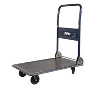 Ferm Carretilla - Máx. 150Kg - Plegable - Superficie de Goma - Bordes de Goma