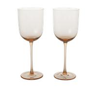 Ferm Living 2 Copas de vino tinto Host 36 cl Rubor