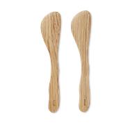 Ferm Living 2 Cuchillos de mantequilla Cairn Oak