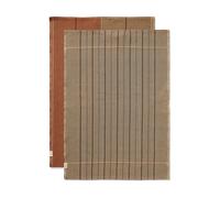 Ferm Living 2 Paños de cocina Ito 50x70 cm Hazel-oat