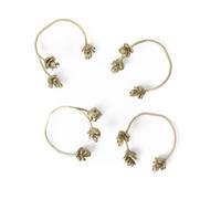 Ferm Living 4 Anillos servilletero Forest Brass