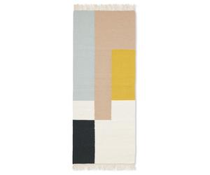 Ferm Living Alfombra Kelim 70x180 cm Squares